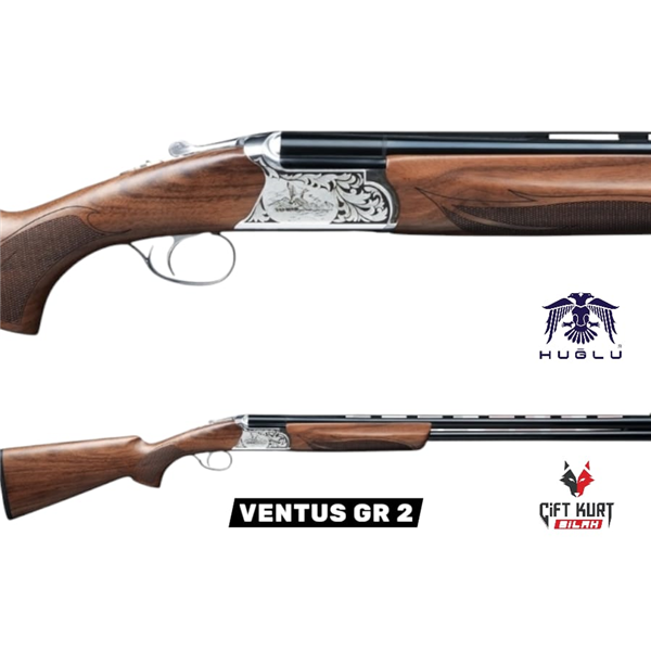 Huğlu VENTUS GR2 12 Süperpoze Tek Tetik Ejektörlü Av Tüfeği